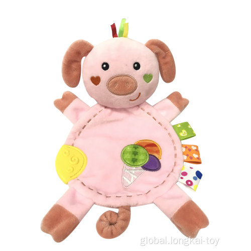 Baby Comforters Pig Comfort Towel for Sale Factory